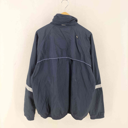 アンブロ UMBRO ロゴ刺繍 リップストップ シェルジャケット メンズ import:XXL