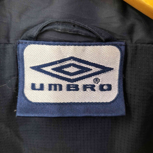 アンブロ UMBRO ロゴ刺繍 リップストップ シェルジャケット メンズ import:XXL