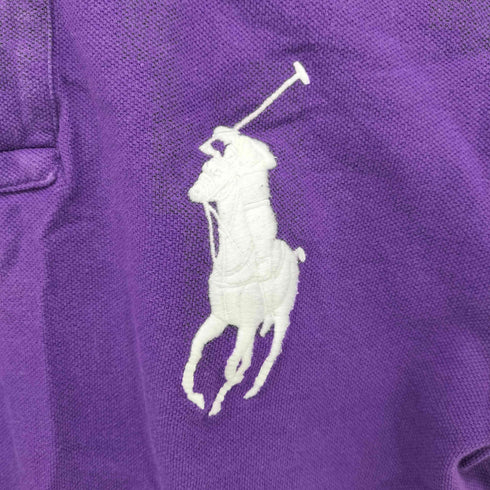 ポロバイラルフローレン Polo by RALPH LAUREN CUSTOM FITビッグ ポニー刺繍 S/S ポロシャツ メンズ import:S
