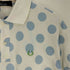 フレッドペリー FRED PERRY 水玉 ロゴ刺繍 コットン ポロシャツ メンズ import:L