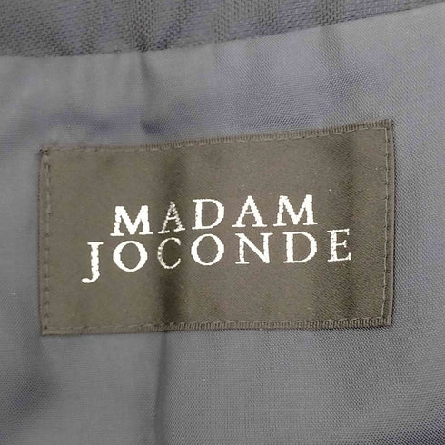 マダムジョコンダ MADAM JOCONDE シルク混 チェスターコート レディース 40