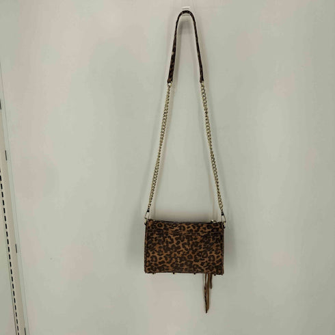 レベッカミンコフ REBECCA MINKOFF レオパード チェーン ショルダーバッグ レディース