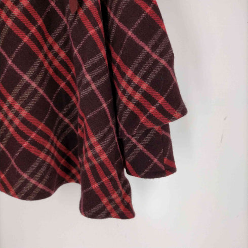 バーバリーブルーレーベル BURBERRY BLUE LABEL ノヴァチェック ラップスカート レディース 36