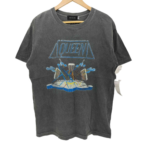グッドロックスピード GOOD ROCK SPEED ピグメント加工バンドプリントS/S TEE レディース F