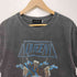 グッドロックスピード GOOD ROCK SPEED ピグメント加工バンドプリントS/S TEE レディース F