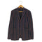 リーツテイラーザズー REATS TAILOR ZAZOUS ストライプ コットン 3B テーラードジャケット メンズ 38