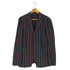 リーツテイラーザズー REATS TAILOR ZAZOUS ストライプ コットン 3B テーラードジャケット メンズ 38