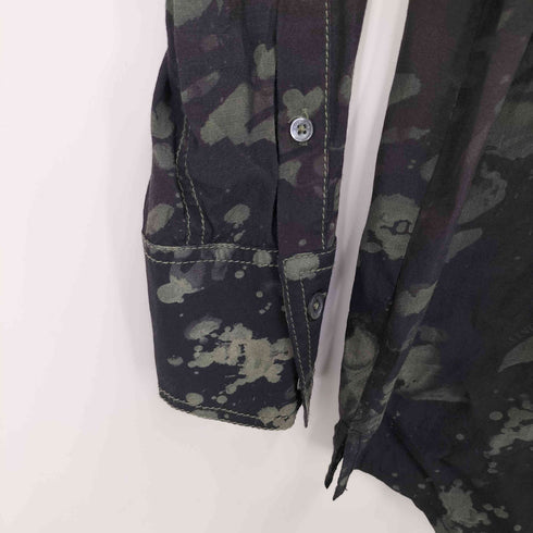 オールセインツ ALLSAINTS 22AW EVA GAIA OMBRE SHIRT エヴァ ガイア オンブレ シャツ レディース 34