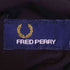 フレッドペリー FRED PERRY ロゴ刺繍 チェック キルティング リバーシブル シャツジャケット メンズ import:L