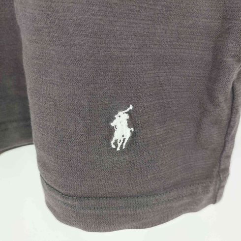 ポロバイラルフローレン Polo by RALPH LAUREN 90s 裾ポニー 無地 クルーネックTシャツ レディース import:M