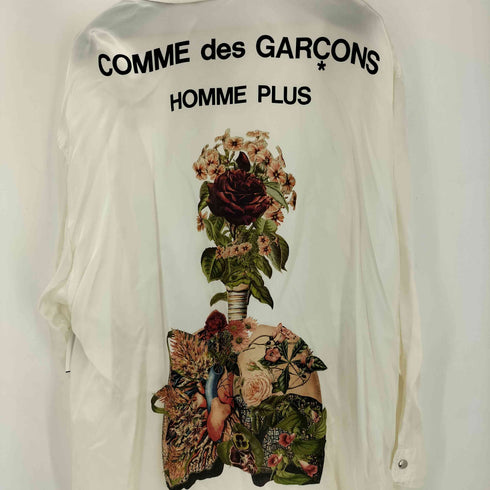 コムデギャルソンオムプリュス COMME des GARCONS HOMME PLUS 22SS AD2021 ASYMMETRIC ROSE PRINT COAT メンズ JPN:M