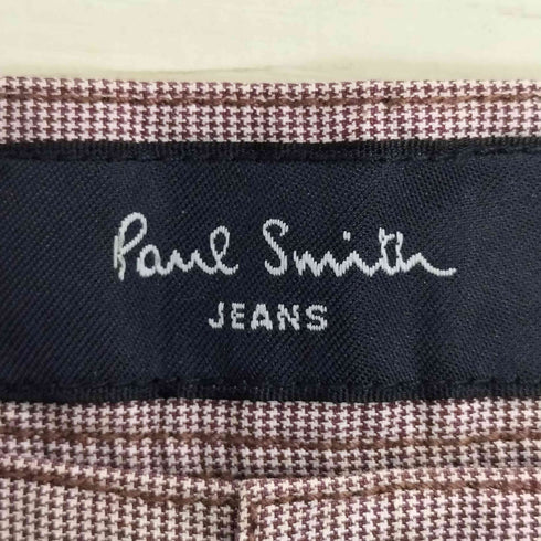 ポールスミスジーンズ Paul Smith JEANS 千鳥格子柄 5ポケット テーパードパンツ メンズ L