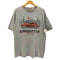 NEWPORT BLUE アメ車 プリント クルーネックTシャツ メンズ JPN:XL