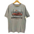 NEWPORT BLUE アメ車 プリント クルーネックTシャツ メンズ JPN:XL
