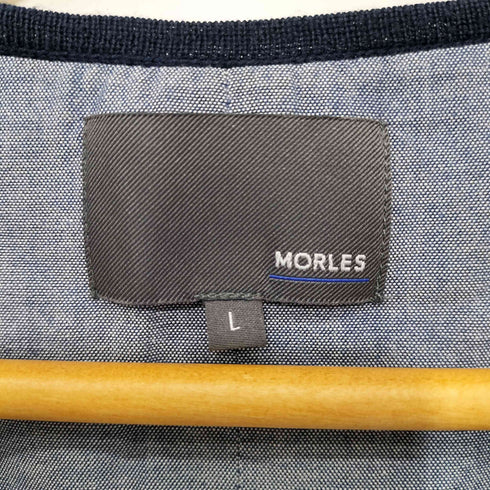 モアレス MORLES 素材切替ベスト メンズ L