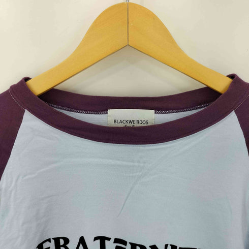ブラック ウィドゥ BLACKWEIRDOS 22AW Monster Raglan L/S Tee メンズ JPN:L