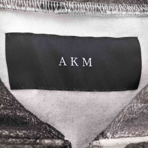 エーケイエム AKM 23SS ORIGINAL SILKY TENCEL PILE RAGLAN ZIP PARKA オリジナル シルキー テンセル パイル ラグランジップパーカー メンズ JPN:L