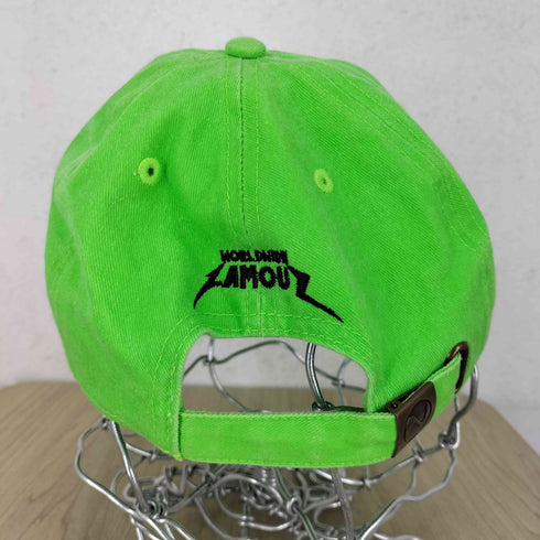 ワールドワイドフェイマス WORLD WIDE FAMOUS フロント刺繍ストラップバックキャップ メンズ