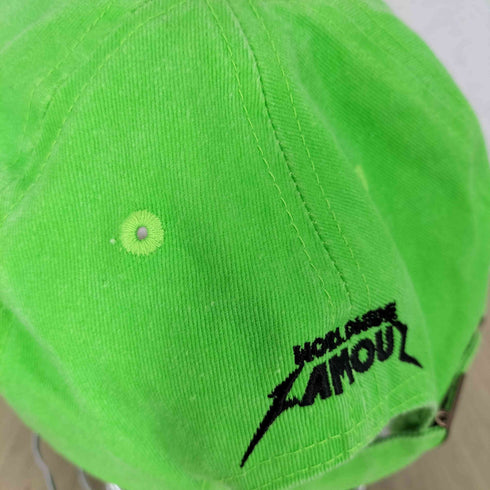 ワールドワイドフェイマス WORLD WIDE FAMOUS フロント刺繍ストラップバックキャップ メンズ