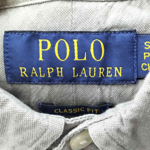 ポロラルフローレン POLO RALPH LAUREN CLASSIC FIT スモールポニー刺繍 L/S BDシャツ メンズ import:S