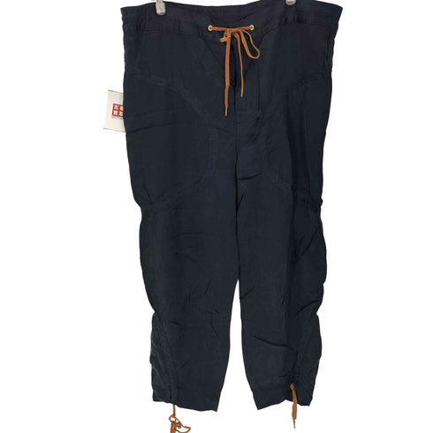 ヴィヴィアンウエストウッドマン Vivienne Westwood MAN 00S ライカ期 シャーリング加工 裾ドローコード イージーパンツ メンズ 44