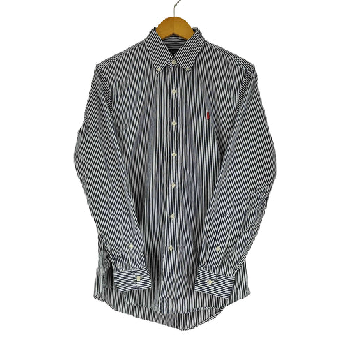 ポロラルフローレン POLO RALPH LAUREN CLASSIC FIT スモールポニー刺繍 L/S BDシャツ メンズ import:S