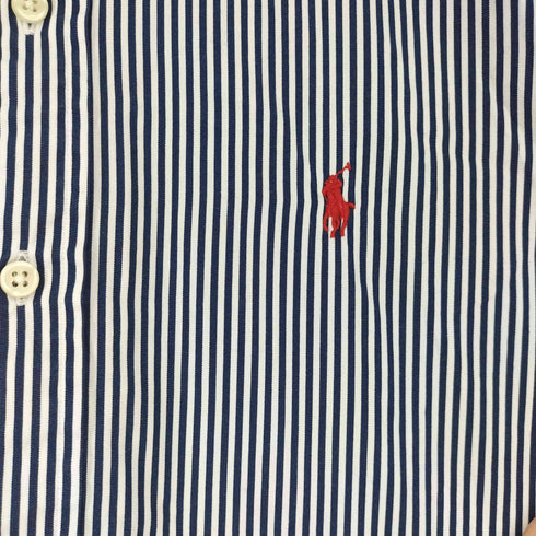 ポロラルフローレン POLO RALPH LAUREN CLASSIC FIT スモールポニー刺繍 L/S BDシャツ メンズ import:S