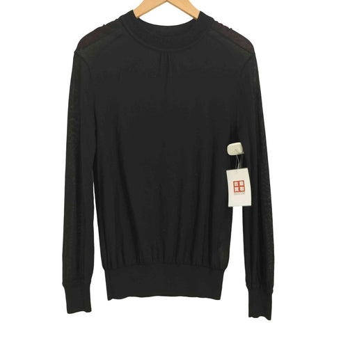 デミルクスビームス Demi-Luxe BEAMS 20aw ギャザーネックロングスリーブニット レディース FREE