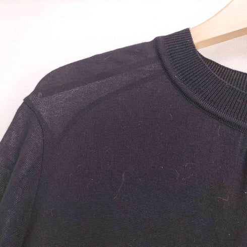 デミルクスビームス Demi-Luxe BEAMS 20aw ギャザーネックロングスリーブニット レディース FREE