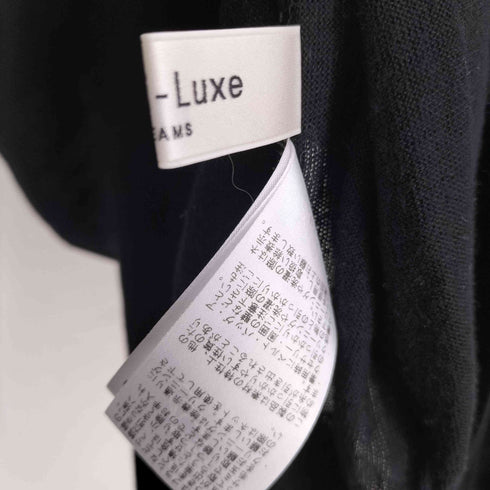 デミルクスビームス Demi-Luxe BEAMS 20aw ギャザーネックロングスリーブニット レディース FREE
