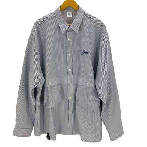 ケボズ KEboz COOLMAX SEERSUCKER BALL SHIRT メンズ JPN:L