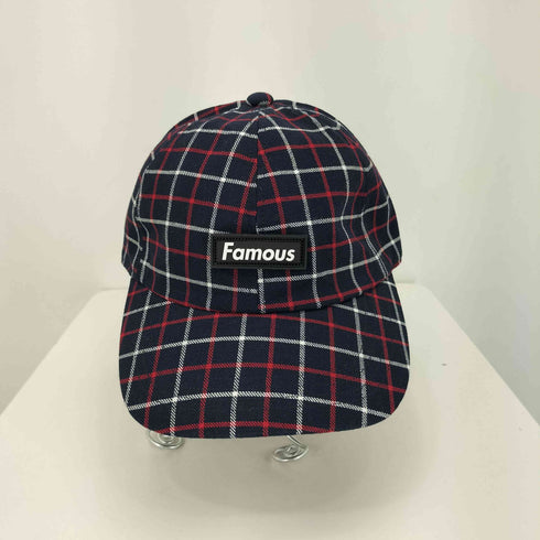 ワールドワイドフェイマス WORLD WIDE FAMOUS チェック 6パネルキャップ メンズ