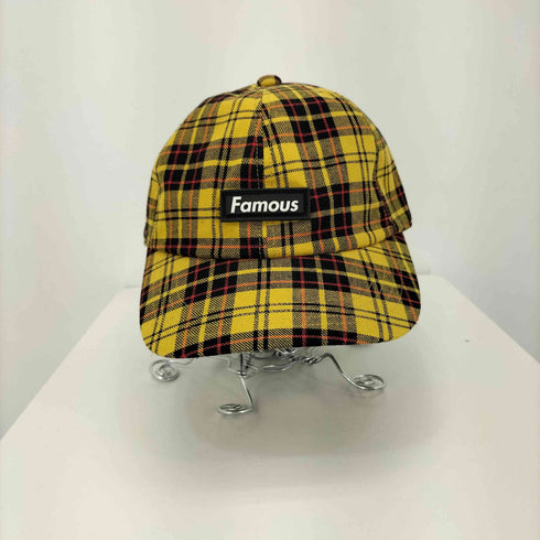 ワールドワイドフェイマス WORLD WIDE FAMOUS チェック6パネルキャップ メンズ