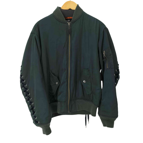 ジーヴィジーヴィ G.V.G.V. LACE UP MA-1 BLOUSON レディース 38