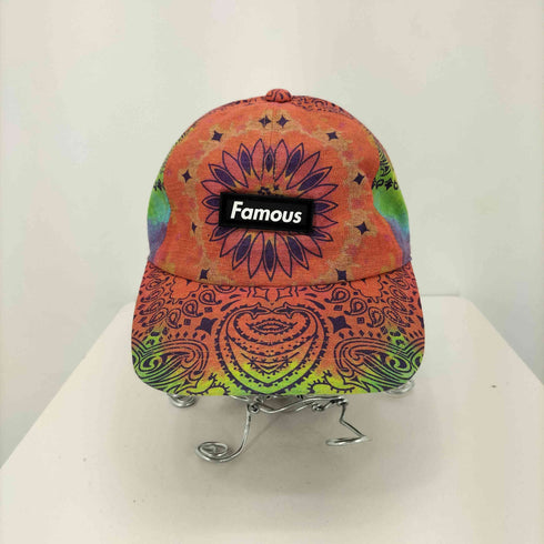ワールドワイドフェイマス WORLD WIDE FAMOUS ペイズリー柄6パネルキャップ メンズ