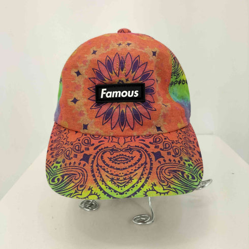 ワールドワイドフェイマス WORLD WIDE FAMOUS ペイズリー柄6パネルキャップ メンズ