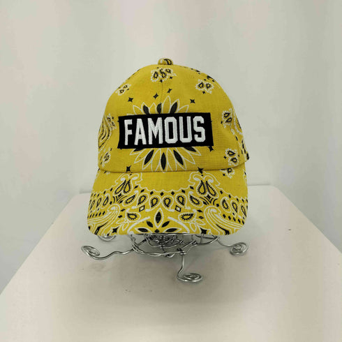 ワールドワイドフェイマス WORLD WIDE FAMOUS ペイズリー柄6パネルキャップ メンズ