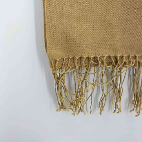 ルチアーノソプラーニ LUCIANO SOPRANI ロゴ刺繍 カシミヤ シルク ストール 無地 レディース