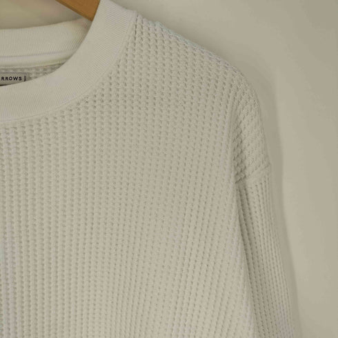 ユナイテッドアローズ UNITED ARROWS ワッフル クルーネック スウェット メンズ JPN:L