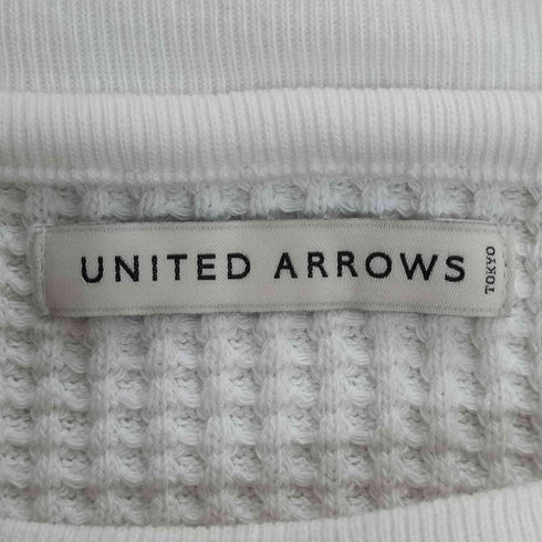 ユナイテッドアローズ UNITED ARROWS ワッフル クルーネック スウェット メンズ JPN:L