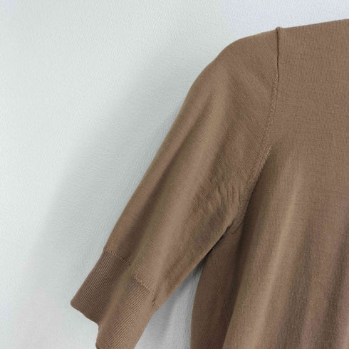 デミルクスビームス Demi-Luxe BEAMS 21ss ロロピアーナ 5分袖 クルーネックプルオーバー レディース