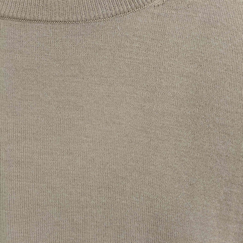 デミルクスビームス Demi-Luxe BEAMS 21ss ロロピアーナ 5分袖 クルーネックプルオーバー レディース