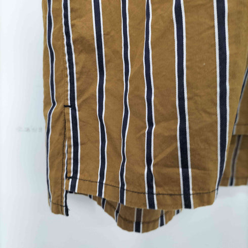 フレッドペリー FRED PERRY Stripe Bowling L/S Shirt JAPAN LIMITED メンズ M
