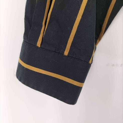 フレッドペリー FRED PERRY Stripe Bowling L/S Shirt JAPAN LIMITED メンズ M