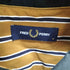 フレッドペリー FRED PERRY Stripe Bowling L/S Shirt JAPAN LIMITED メンズ M
