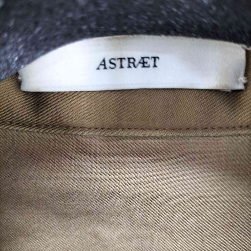 アストラット ASTRAET フラップポケット ミリタリーシャツ レディース