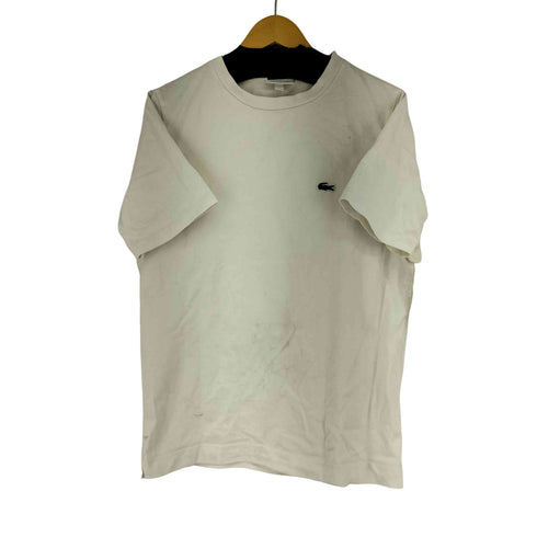 ラコステ LACOSTE ロゴ刺繍 YACHT CLUBバックプリントTシャツ メンズ import:S