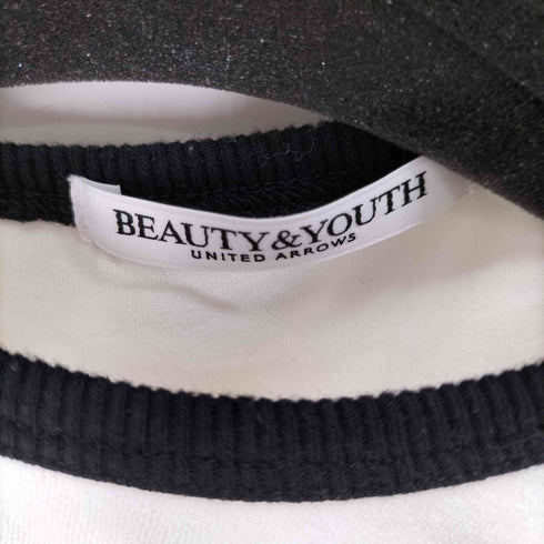 ビューティーアンドユースユナイテッドアローズ BEAUTY & YOUTH UNITED ARROWS パイル リンガー Tシャツ レディース