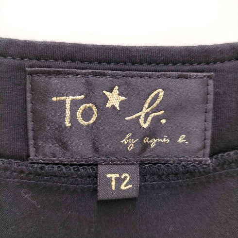 トゥービーバイアニエスベー To b. by agnes b. コットン ノースリーブワンピース レディース T2