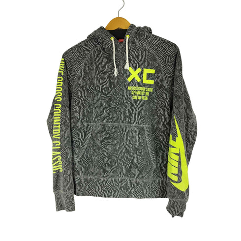 ナイキ NIKE 総柄 プリントデザインプルオーバーパーカー メンズ JPN:S